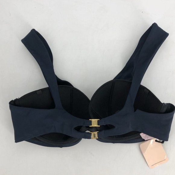 NWT Agent Provocateur Navy Pia Bikini Set size 6 and 36C liner still attached - Picture 4 of 16